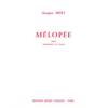 IBERT JACQUES - MELOPEE - SAXOPHONE ET PIANO