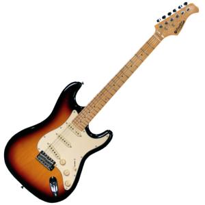 GUITARE ELECTRIQUE SOLID BODY PRODIPE ST 80 MA SUNB