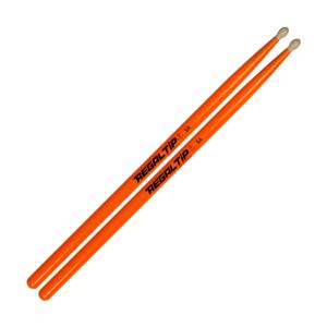 BAGUETTES DE BATTERIE REGAL TIP 205 R 5A ORANGE