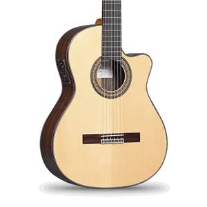 GUITARE CLASSIQUE ELECTRO-ACOUSTIQUE ALHAMBRA 7 PA CWE2 CUTAWAY