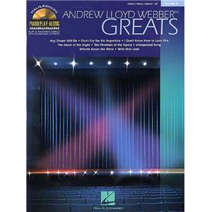 WEBBER ANDREW LLOYD - PIANO PLAY ALONG VOL.027 + CD