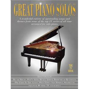 COMPILATION - GREAT PIANO SOLOS TV BOOK