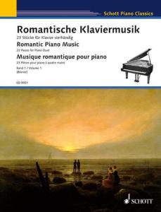 COMPILATION - MUSIQUE ROMANTIQUE VOLUME 1 - PIANO 4 MAINS