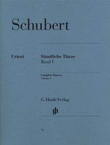 SCHUBERT FRANZ - INTEGRALE DES DANSES VOL.1 - PIANO