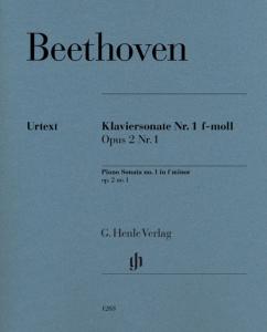 BEETHOVEN LUDWIG VAN  - SONATE N1 OPUS2/1 EN FA MINEUR (NOUVELLE EDITION) - PIANO