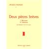 MURGIER JACQUES - 2 PIECES BREVES - SAXOPHONE MIB ET PIANO