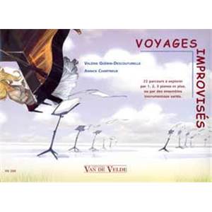 CHARTREUX A/GUERIN DECOUTURELLE V - VOYAGES IMPROVISES - 1, 2, 3 PIANOS ET PLUS