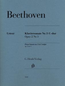 BEETHOVEN LUDWIG VAN - SONATE N3 OPUS 2/3 EN DO MAJEUR - PIANO