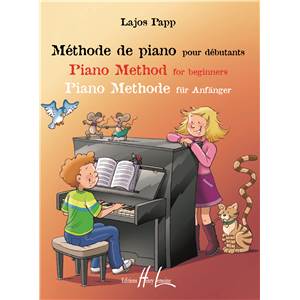 PAPP LAJOS - METHODE DE PIANO POUR DEBUTANTS