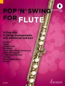 POP 'N' SWING FOR FLUTE V1 +AUDIO ONLINE - 1 OU 2 FLUTE TRAVERSIERES