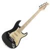 GUITARE ELECTRIQUE 1/2 ENFANT PRODIPE ST JUNIOR BK BLACK + HOUSSE