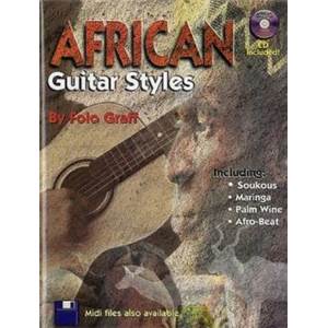 FOTO GRAFF - AFRICAN GUITAR STYLE METHODE DE GUITARE AFRICAINE + CD