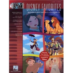 DISNEY - PIANO DUET PLAY ALONG VOL.05 DISNEY FAVORITES + CD