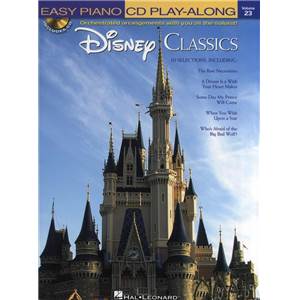 COMPILATION - EASY PIANO CD PLAY ALONG VOL.23 DISNEY CLASSICS + CD