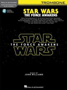 COMPILATION - INSTRUMENTAL PLAY-ALONG: STAR WARS THE FORCE AWAKENS TROMBONE  + ONLINE AUDIO ACCES