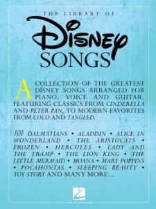 DISNEY - LIBRARY OF DISNEY SONGS P/V/G