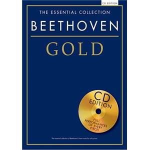 BEETHOVEN - GOLD ESSENTIAL PIANO COLLECTION + CD