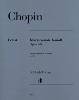 CHOPIN FREDERIC - SONATE OP.58 EN SI MINEUR - PIANO