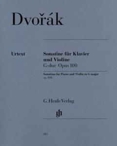 DVORAK ANTON - SONATINE OP.100 EN SOL MAJEUR - VIOLON ET PIANO