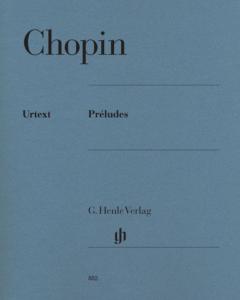 CHOPIN FREDERIC - PRELUDES - PIANO