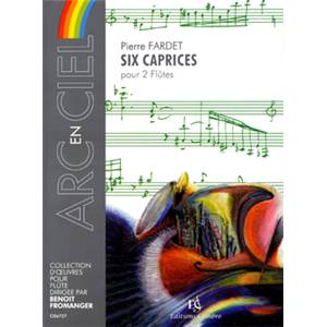 FARDET PIERRE - CAPRICES (6) - 2 FLUTES