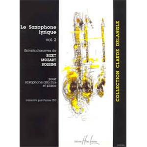 ITO FUMIE - SAXOPHONE LYRIQUE VOL.2 - SAXOPHONE MIB ET PIANO