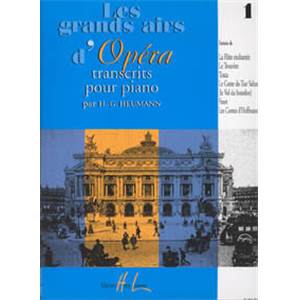 HEUMANN HANS GUNTER - GRANDS AIRS D'OPERA VOL.1 - PIANO