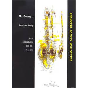 SAMYN GINO - SAMBA PARTY - SAXOPHONE MIB ET PIANO