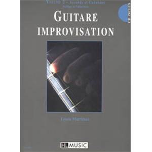 MARTINEZ LOUIS - GUITARE IMPROVISATION VOL.2 METHODE + CD   DESTOCKAGE