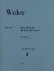 WIDOR CHARLES-MARIE - SUITE OPUS 34 - FLUTE TRAVERSIERE ET PIANO