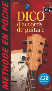 HIT DIFFUSION - DICTIONNAIRE D'ACCORDS DE POCHE POUR GUITARE MUSIC EN POCHE N.2