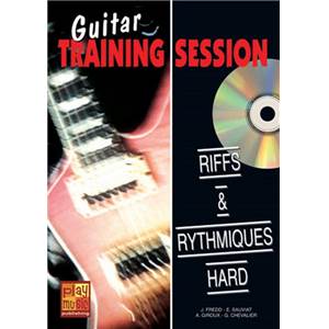 FREDD J. / SAUVIAT E. - RIFFS ET RYTHMIQUES HARD METHODE GUITARE + CD