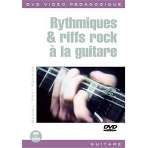 POCHON DANIEL POX - DVD RYTHMIQUES ET RIFFS ROCK GUITAR