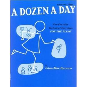 BURNAM EDNA MAE - A DOZEN A DAY VOL.1