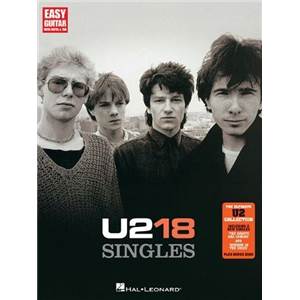 U2 - 18 SINGLES EASY GUITAR TAB. Épuisé