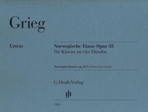 GRIEG EDVARD - DANSES NORVEGIENNES OPUS 35 - PIANO A 4 MAINS