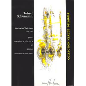 SCHUMANN ROBERT - STUCKE IM VOLKSTON (4) OP.102 - SAXOPHONE MIB ET PIANO