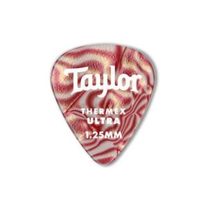 MEDIATOR TAYLOR PACK X6 PREMIUM THERMEX ULTRA RUBY SWIRL 1.25