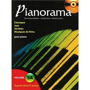 BORDIER/JEAN/LECLERC - PIANORAMA 3A + CD