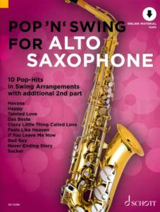 POP 'N' SWING FOR SAXOPHONE ALTO V1 +AUDIO ONLINE - 1 OU 2 SAXOPHONES ALTOS