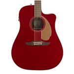 GUITARE FOLK ELECTRO-ACOUSTIQUE FENDER REDONDO PLAYER JETTY CANDY APPLE RED