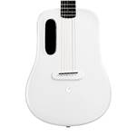 GUITARE ELECTRO-ACOUSTIQUE LAVA MUSIC LAVA ME 3 36" WHITE + IDEAL BAG