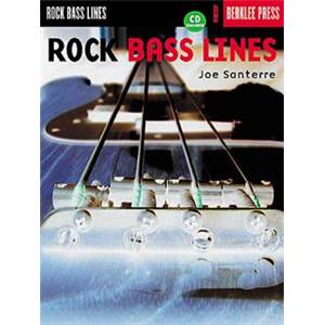 SANTERRE JOE - BERKLEE ROCK BASS LINES + CD