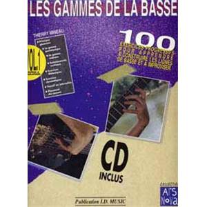 MINEAU THIERRY - GAMMES BASSE + CD