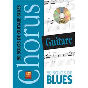 NATHANSON PETER - CHORUS 20 SOLOS DE BLUES + CD ÉPUISÉ