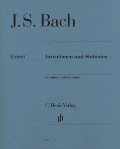 BACH JEAN SEBASTIEN - INVENTIONS A DEUX ET TROIS VOIX BWV 772 A BWV 801 - PIANO