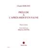 CLAUDE DEBUSSY - PRELUDE A L'APRES-MIDI D'UN FAUNE - PIANO A 4 MAINS