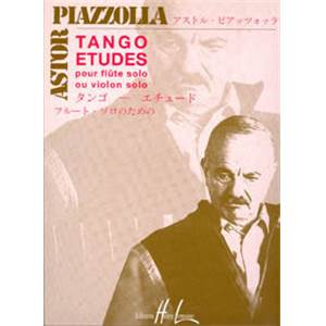 PIAZZOLLA ASTOR - TANGO ETUDES (6) FLUTE OU VIOLON