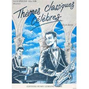 REID DUNCAN - THEMES CLASSIQUES CELEBRES - SAXOPHONE MIB ET PIANO