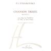 TCHAIKOVSKY PI - CHANSON TRISTE OP.40 N2 - FLUTE OU HAUTBOIS OU FLUTE EN SOL ET PIANO